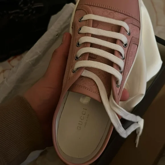 Gucci Pink Women's Sneakers - Picture 3 of 6
